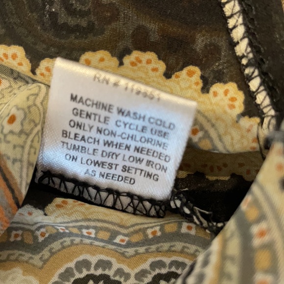 Women’s SZ S Semi-Sheer Side Tie Lightweight Top - Picture 7 of 16